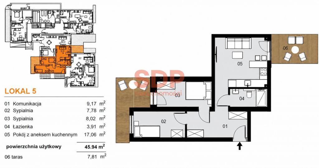Mieszkanie 45 m², Karpacz, Wita Stwosza - zdjęcie 7