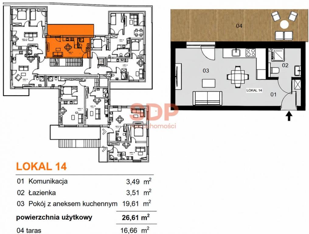 Mieszkanie 26 m², Karpacz, Wita Stwosza - zdjęcie 6
