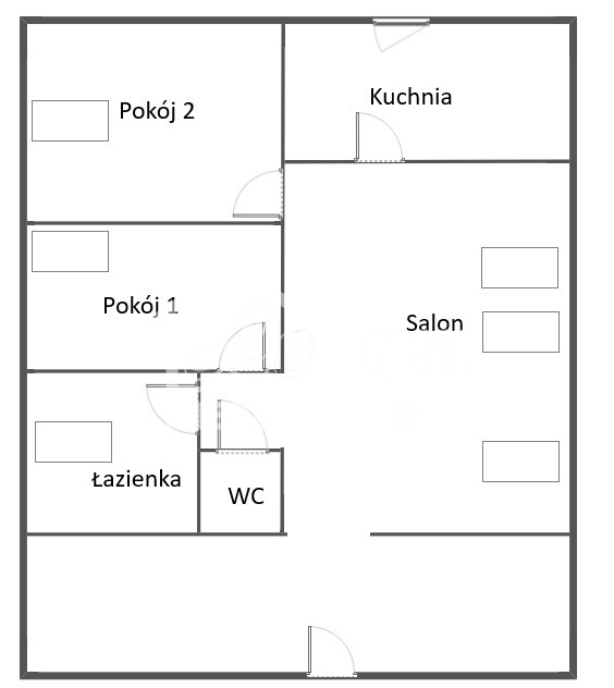 Mieszkanie 62,6 m², Szczecin - zdjęcie 17