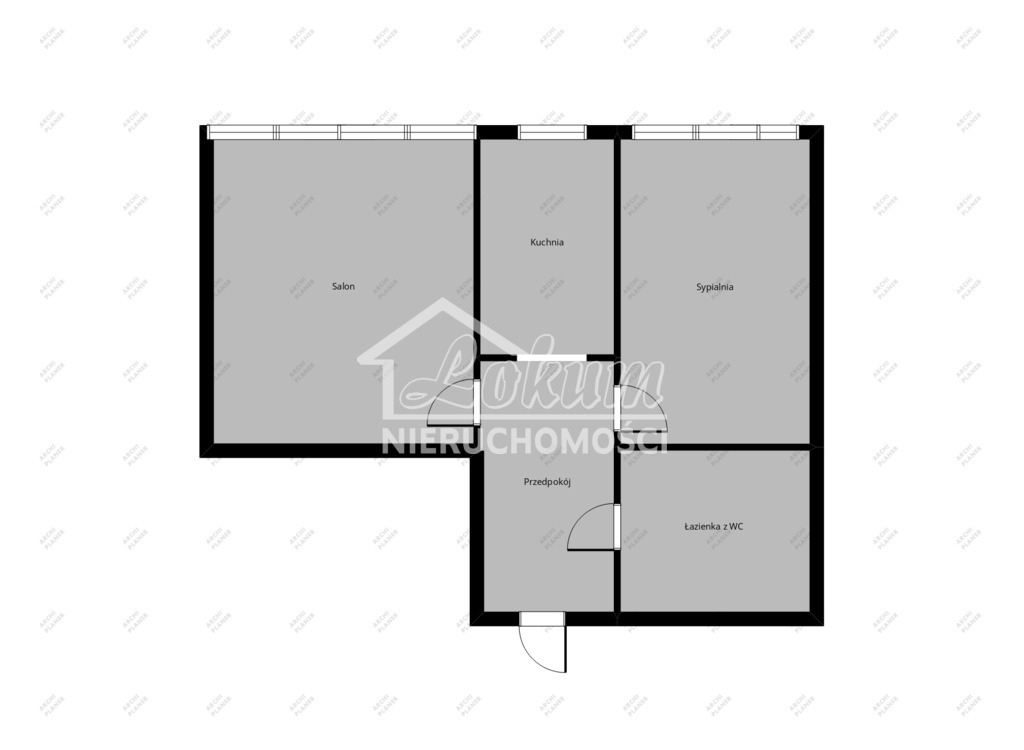 Mieszkanie 38,36 m², Szczecin, Pomorzany, Xawerego Dunikowskiego - zdjęcie 11