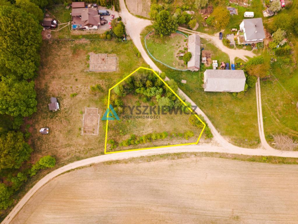 Gowidlino - urokliwa działka budowlana przy lesie - zdjęcie 2