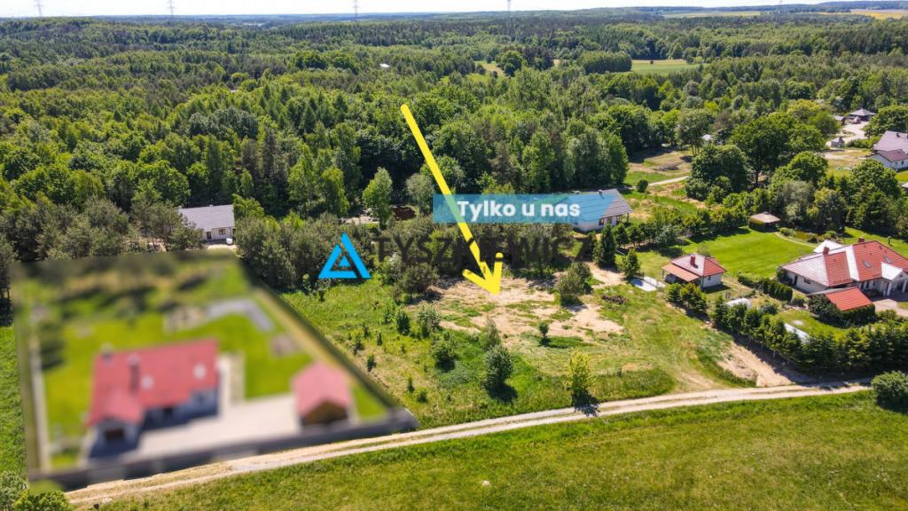 Malownicza działka 4397m2 Graniczna Wieś - zdjęcie 1