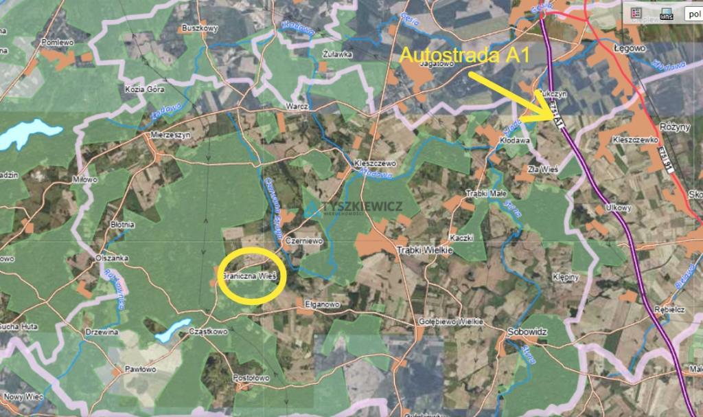 Malownicza działka 4397m2 Graniczna Wieś - zdjęcie 12