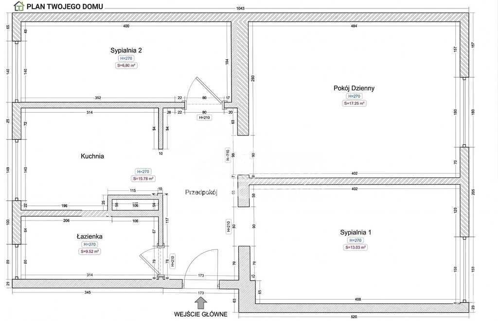 Mieszkanie 54,13&nbsp;m², Szczecin, Niebuszewo, ks. Hugona Kołłątaja - zdjęcie 3