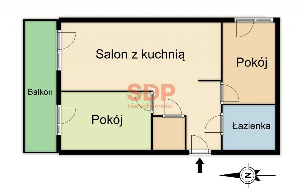 Mieszkanie 55 m², Wrocław, Stare Miasto, Madalińskiego A.J. - zdjęcie 13