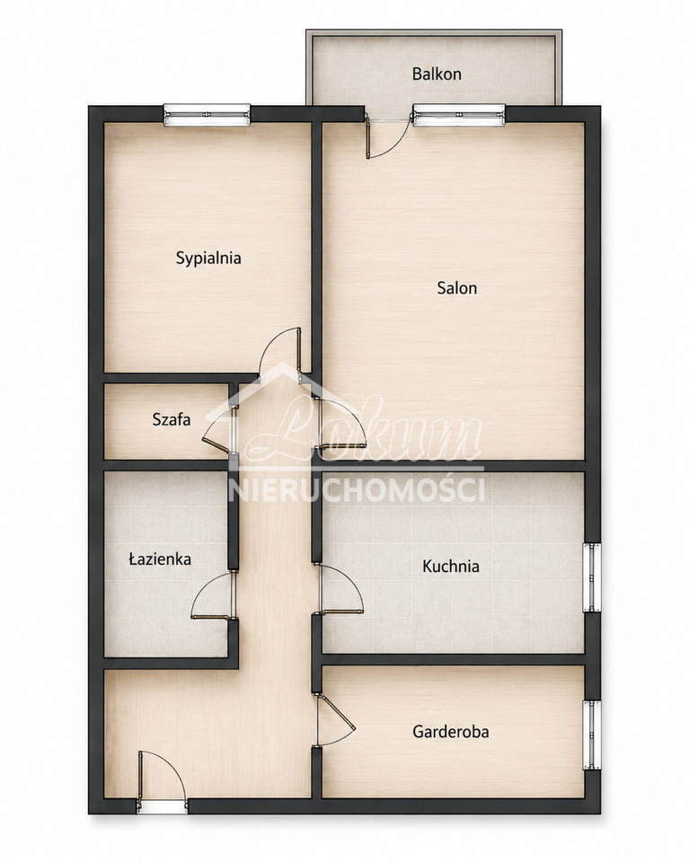 Mieszkanie 42,9 m², Szczecin, Drzetowo-Grabowo, Pawła Stalmacha - zdjęcie 11