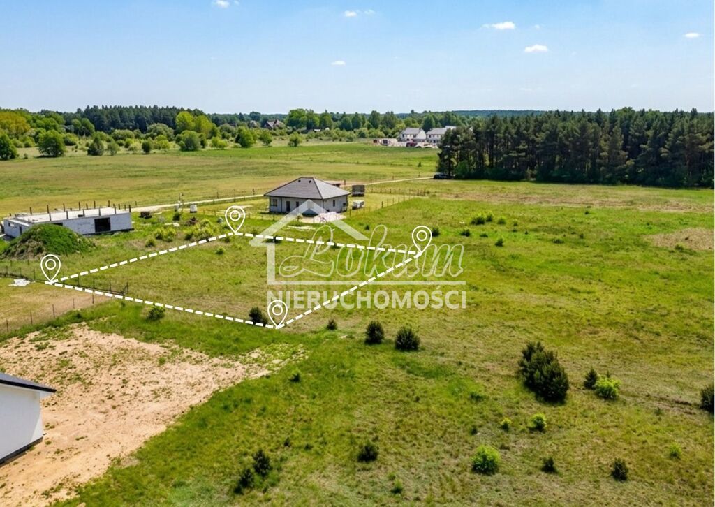 Działka budowlana 1506 m², Białuń, Jarzębinowa - zdjęcie 2