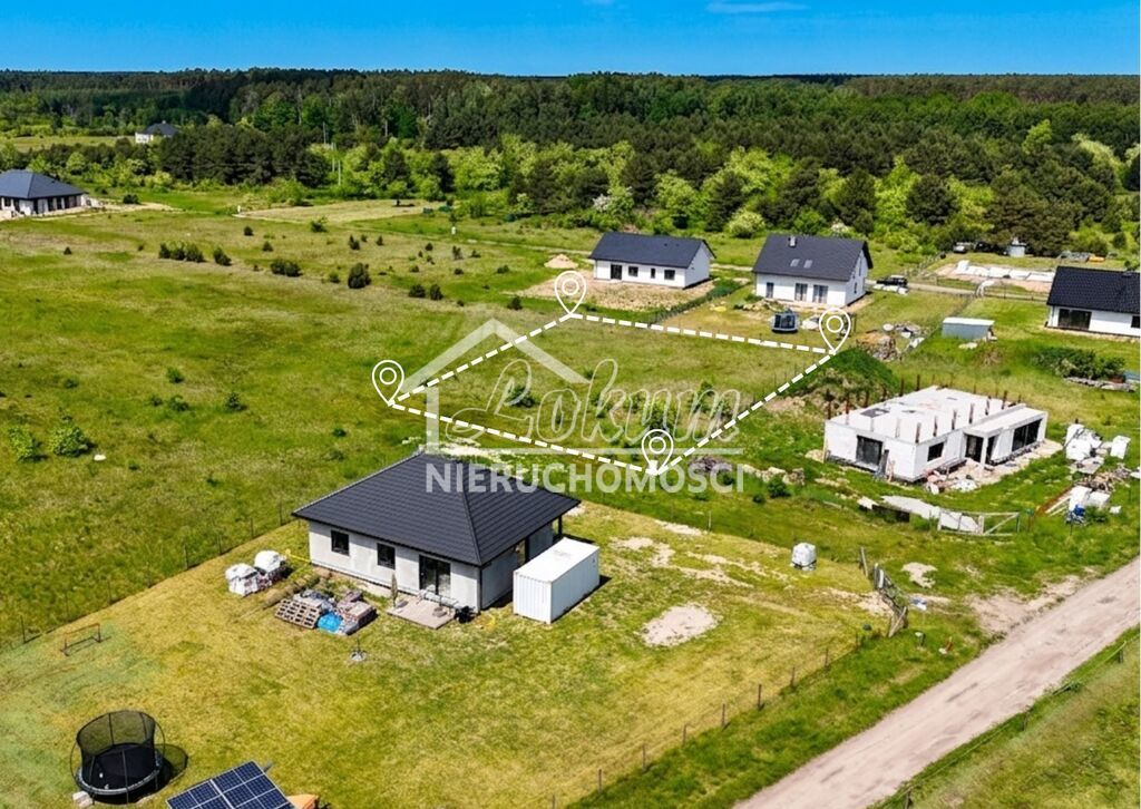 Działka budowlana 1506 m², Białuń, Jarzębinowa - zdjęcie 3
