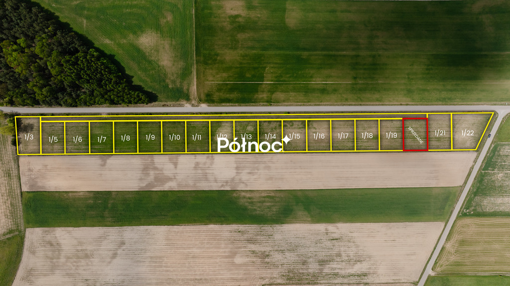 Działka budowlana 1465&nbsp;m², Budy-Mikołajka - zdjęcie 3