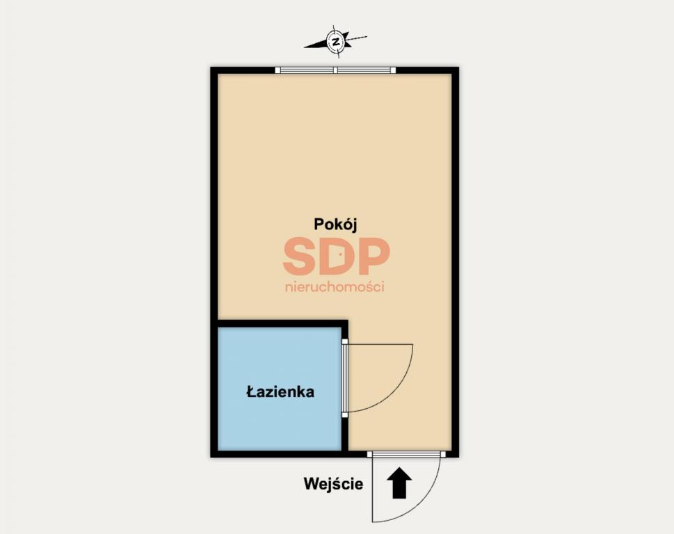 Mieszkanie 13&nbsp;m², Łódź, Targowa - zdjęcie 12