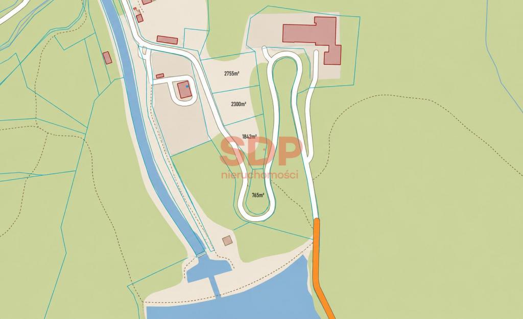 Działka rolna 2300 m², Zagórze Śląskie, Wodna - zdjęcie 8