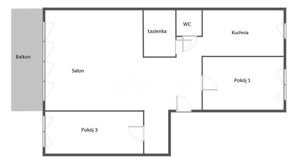 Mieszkanie 63,4&nbsp;m², Szczecin - zdjęcie 8