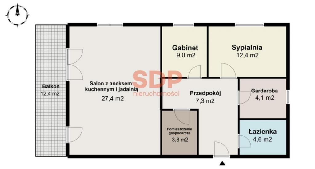 Mieszkanie 68 m², Warszawa, Ursynów, Kłobucka - zdjęcie 11
