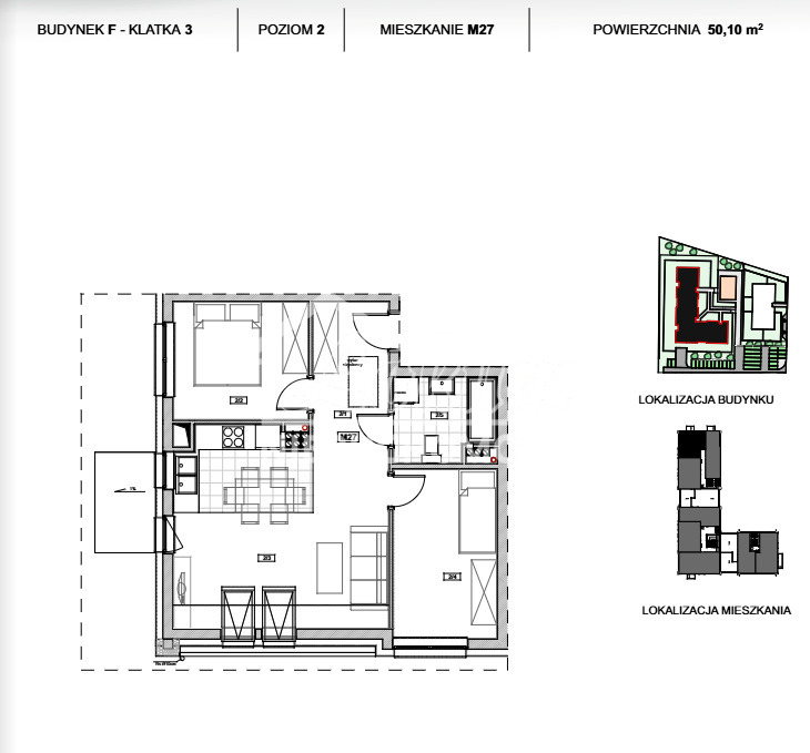 Mieszkanie 79,1&nbsp;m², Warzymice, Tęczowe Ogrody - zdjęcie 19