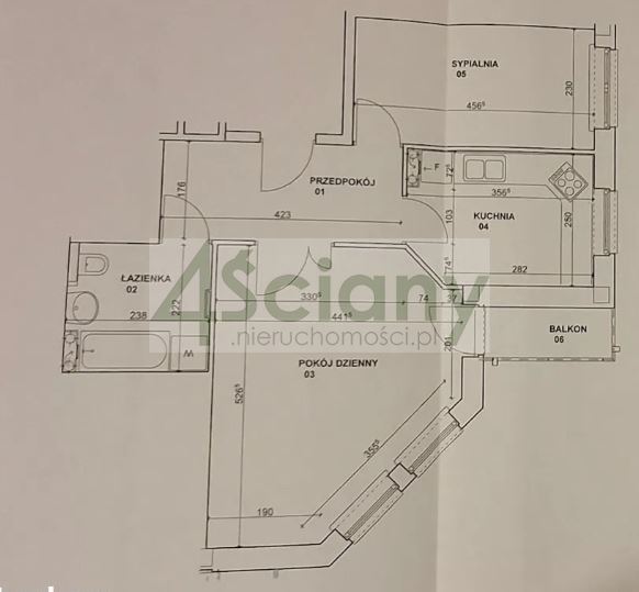 Mieszkanie 50,94&nbsp;m², Warszawa, Zachariasza - zdjęcie 9