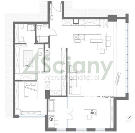 Mieszkanie 139,7&nbsp;m², Warszawa, Śródmieście, Aleja Jana Pawła II - zdjęcie 18