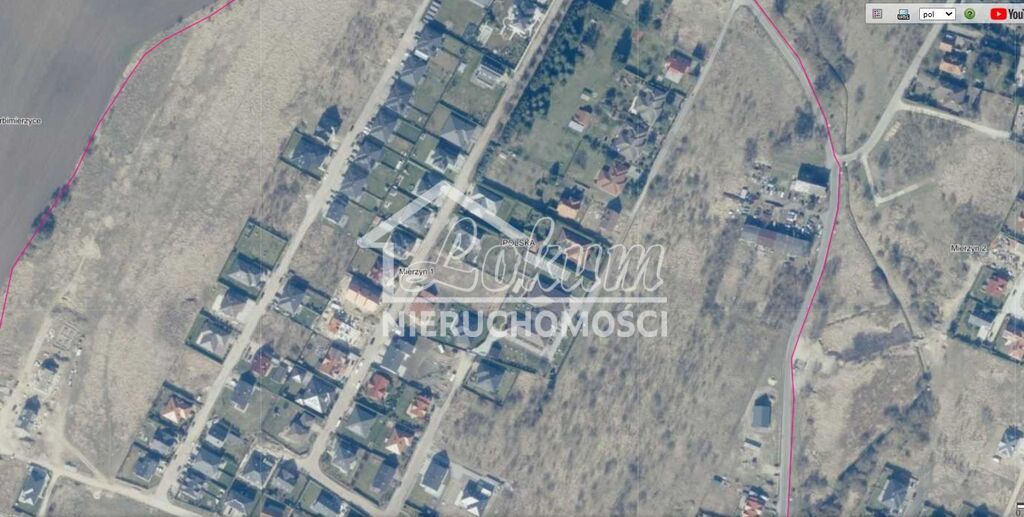 Działka budowlana 699&nbsp;m², Mierzyn - zdjęcie 1