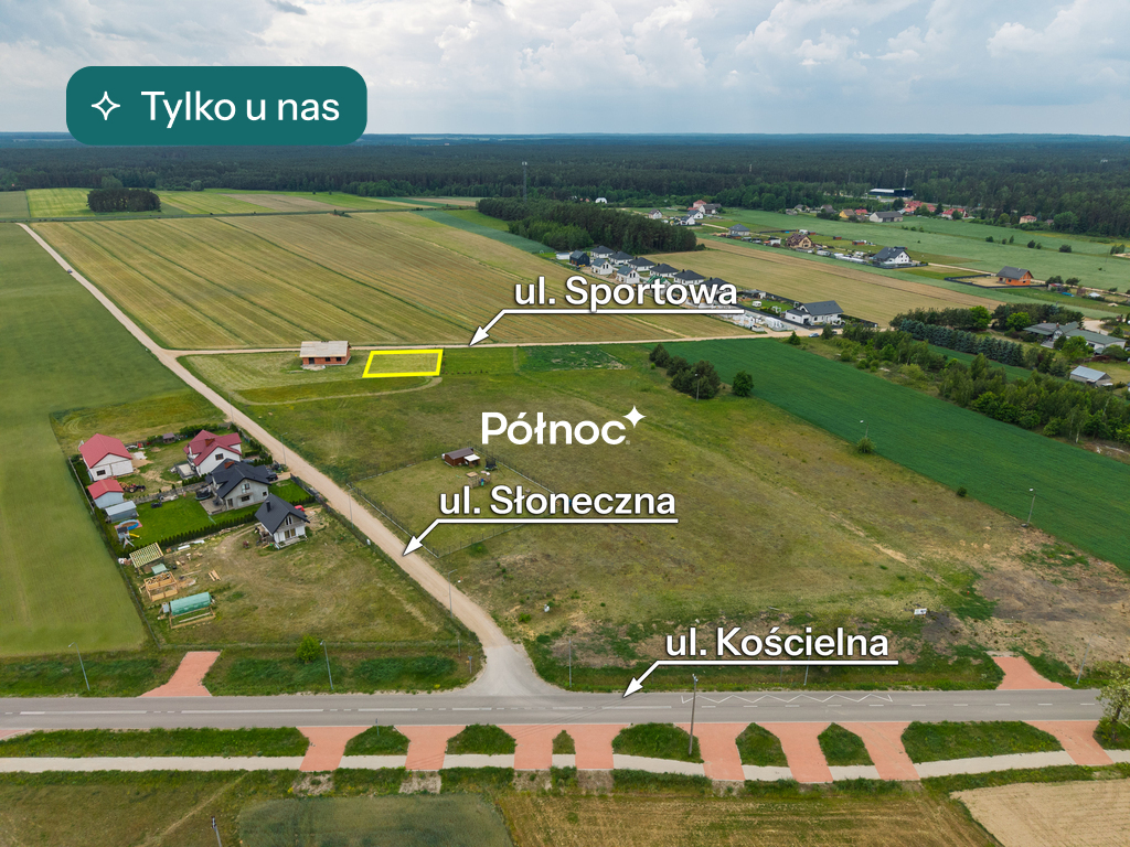 Działka budowlana 1000&nbsp;m², Modzele-Skudosze - zdjęcie 1