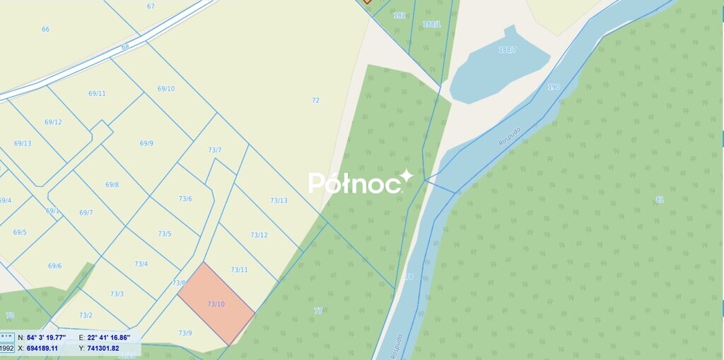 Działka budowlana 1505&nbsp;m², Nieszki - zdjęcie 2