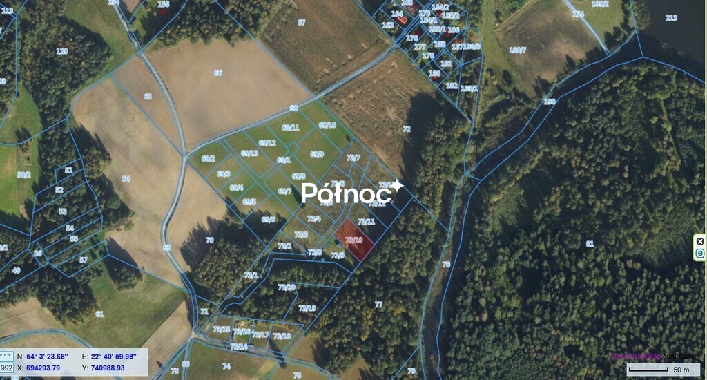Działka budowlana 1505 m², Nieszki - zdjęcie 14