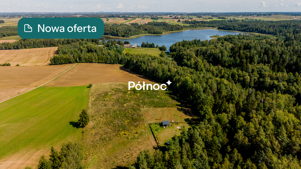 Działka budowlana 1505 m², Nieszki - zdjęcie 1