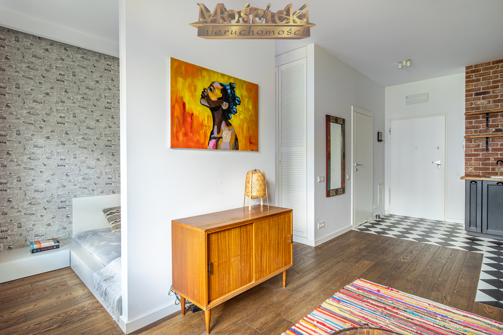 Designerska kawalerka +garaż w Miasteczku Wilanów - zdjęcie 1