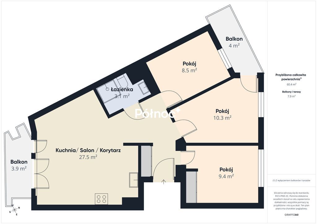 Mieszkanie 60,16 m², Wasilków, Żurawia - zdjęcie 17