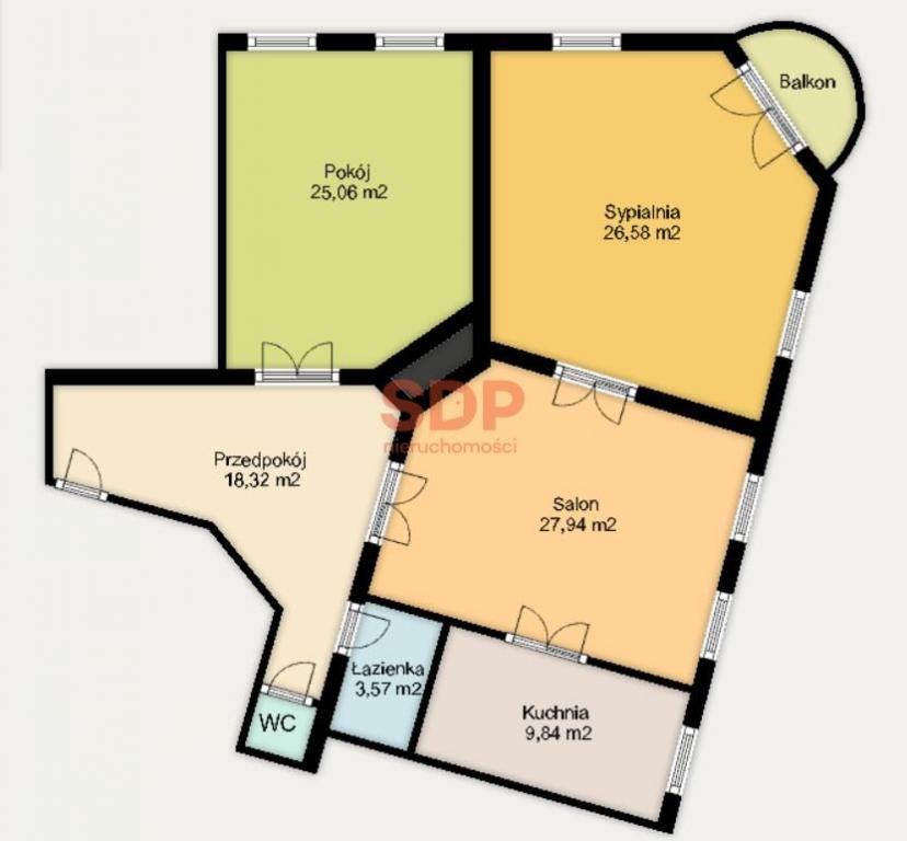 Mieszkanie 112 m², Wrocław, Marii Curie-Skłodowskiej - zdjęcie 22