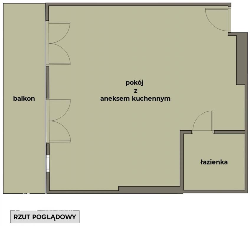 Mieszkanie 40&nbsp;m², Kraków, Skorupki - zdjęcie 12