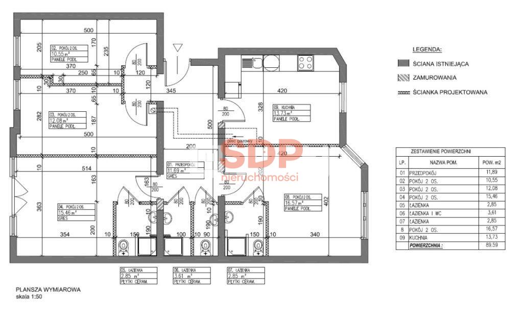 Mieszkanie 89 m², Sosnowiec, Będzińska - zdjęcie 7