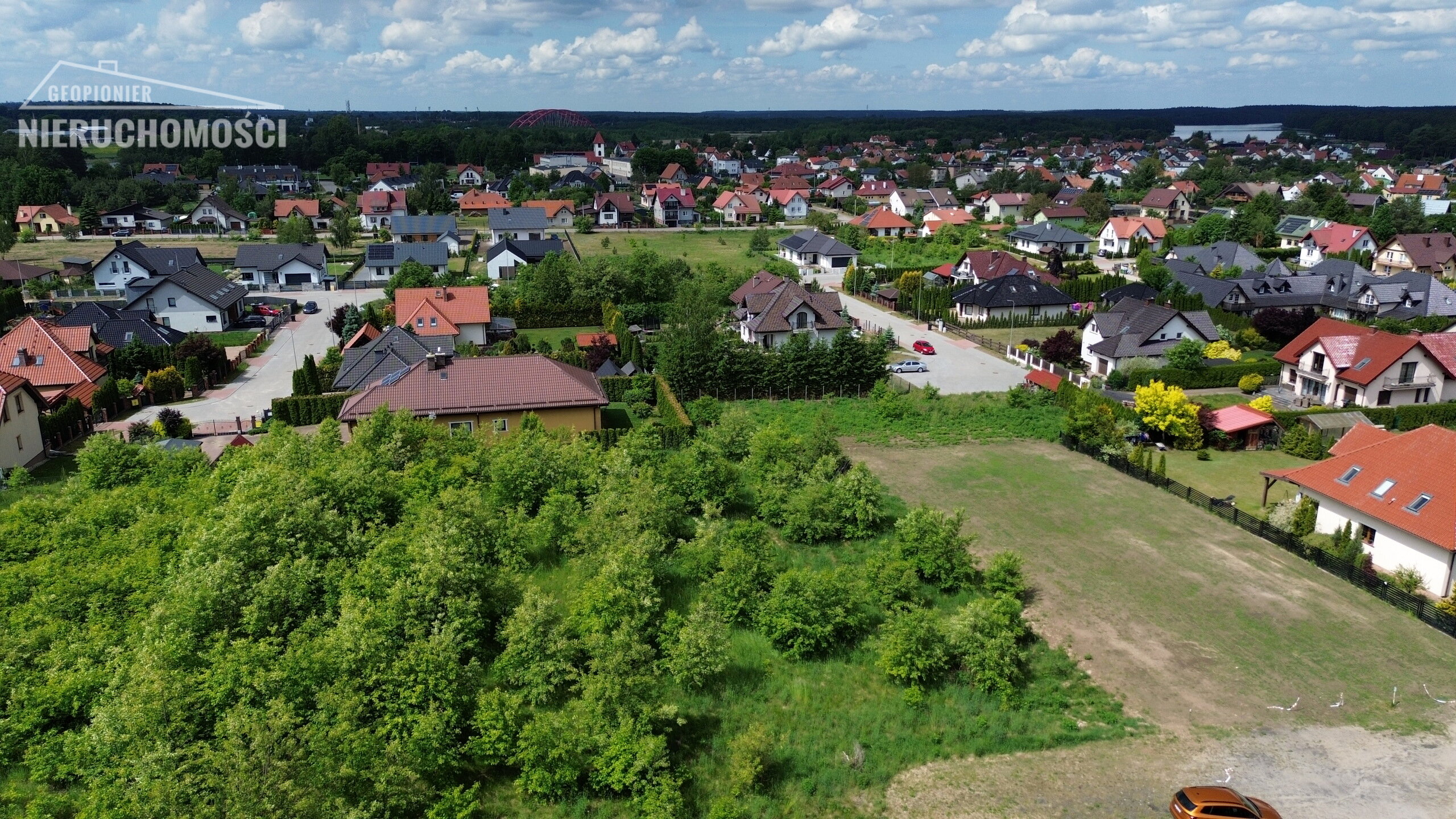 Działka budowlana w Ostródzie o pow. 999m2 (44,70 x 22.3) przy ulicy Sosnkowskiego - zdjęcie 4