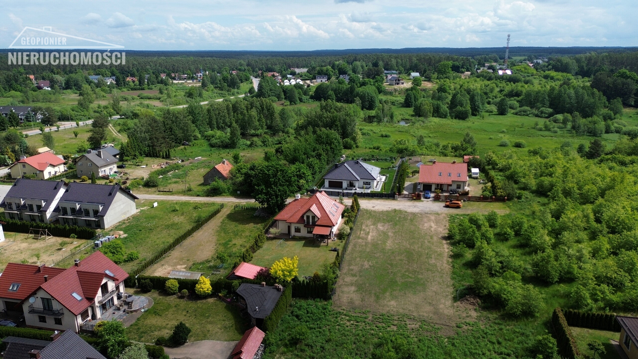 Działka budowlana w Ostródzie o pow. 999m2 (44,70 x 22.3) przy ulicy Sosnkowskiego - zdjęcie 5