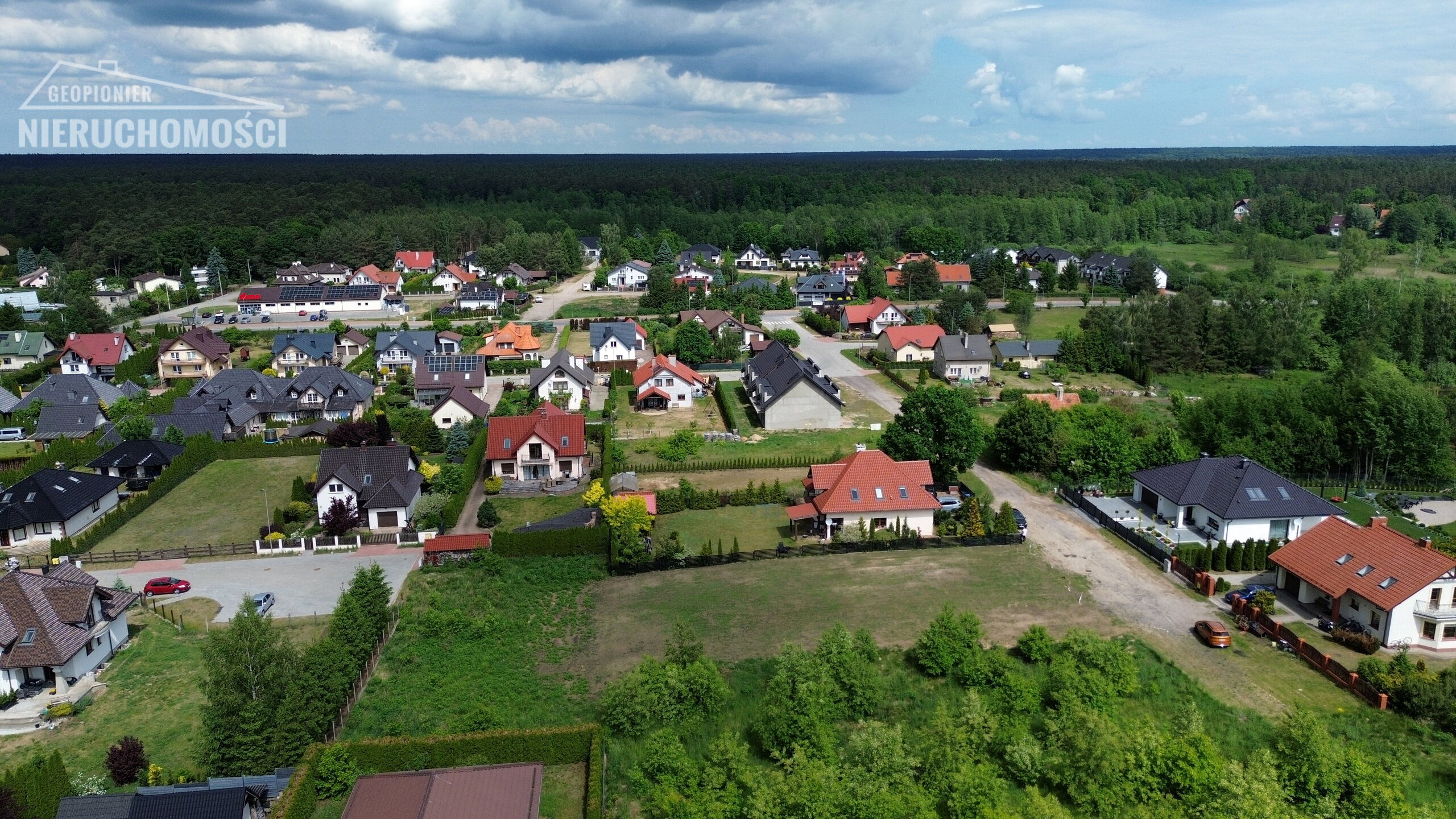 Działka budowlana w Ostródzie o pow. 999m2 (44,70 x 22.3) przy ulicy Sosnkowskiego - zdjęcie 7