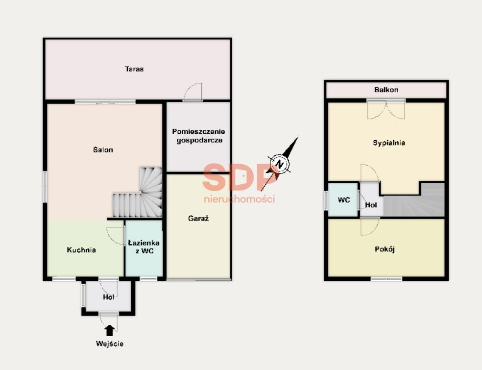 Dom 76 m², Zielona Góra, Okrężna - zdjęcie 22