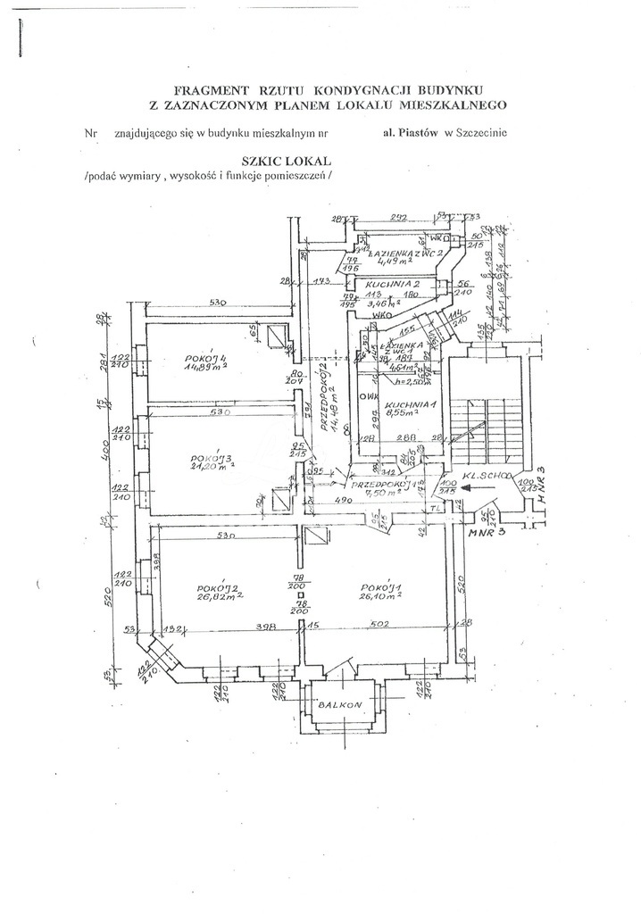 Mieszkanie 132,04&nbsp;m², Szczecin, al. Piastów - zdjęcie 19