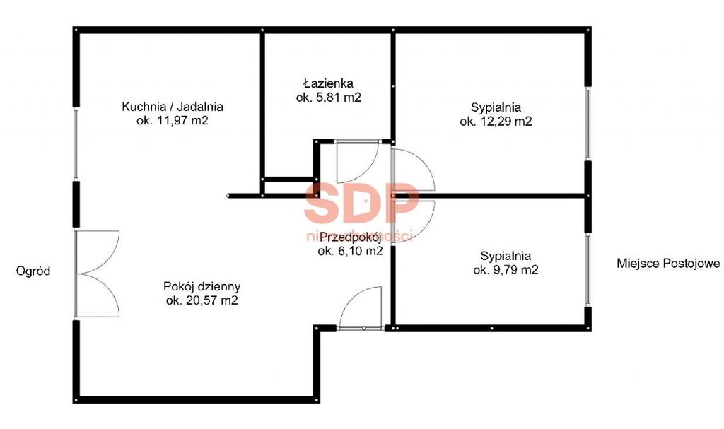 Mieszkanie 66 m², Wilczyce, Wilczycka - zdjęcie 12