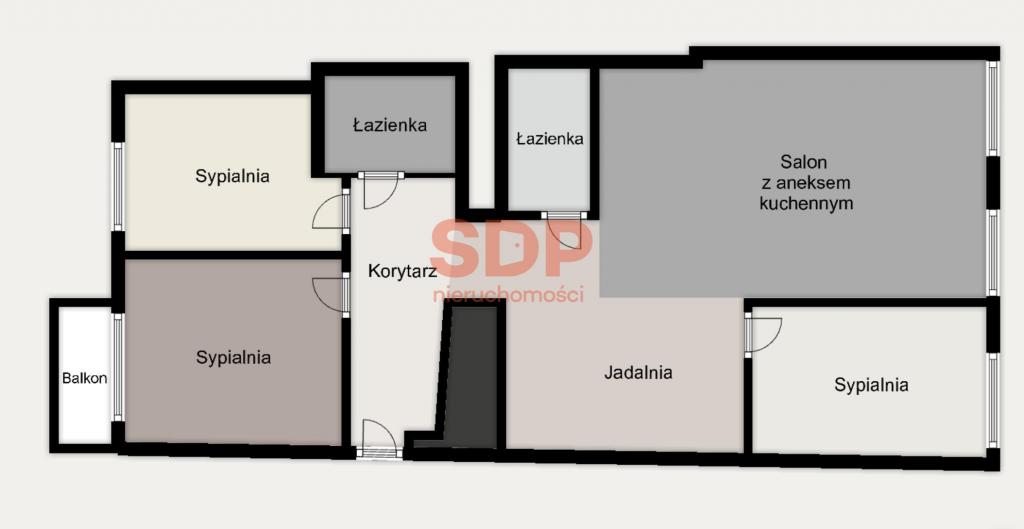 Mieszkanie 68 m², Wrocław, Oławska - zdjęcie 5