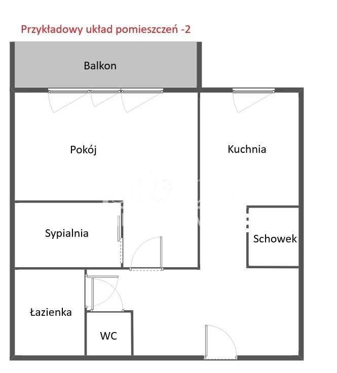 Mieszkanie 47,15&nbsp;m², Szczecin - zdjęcie 13