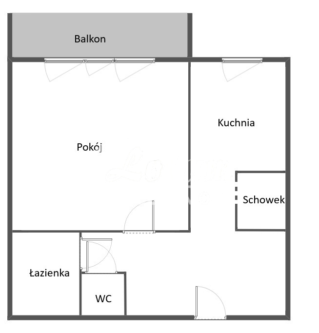 Mieszkanie 47,15&nbsp;m², Szczecin - zdjęcie 11