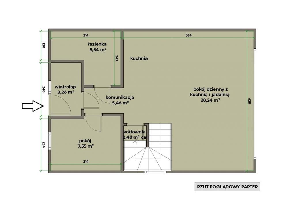 Dom 102&nbsp;m², Libertów - zdjęcie 3