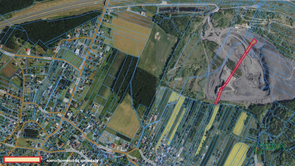 Działka inwestycyjna 6175 m², Godów, 1 Maja - zdjęcie 1