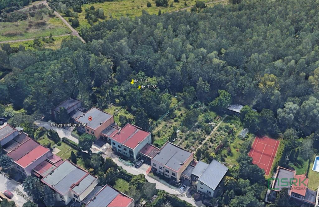 Działka inwestycyjna 598 m², Sosnowiec, Przygraniczna - zdjęcie 2
