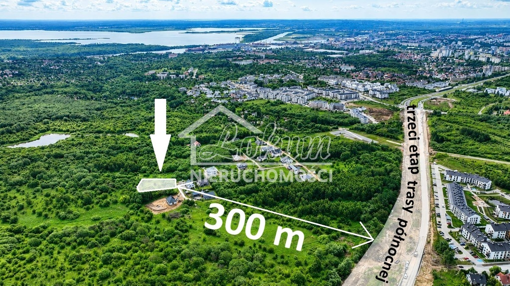 Działka budowlana 1437&nbsp;m², Szczecin, Traszki - zdjęcie 2