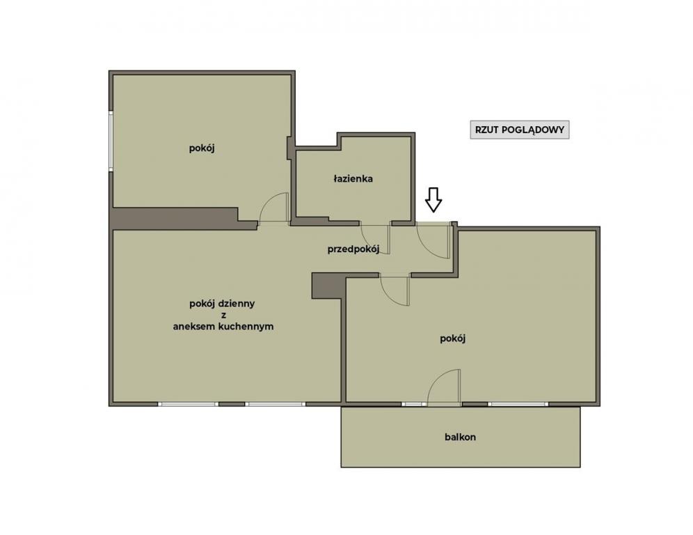 Mieszkanie 66&nbsp;m², Kraków - zdjęcie 16