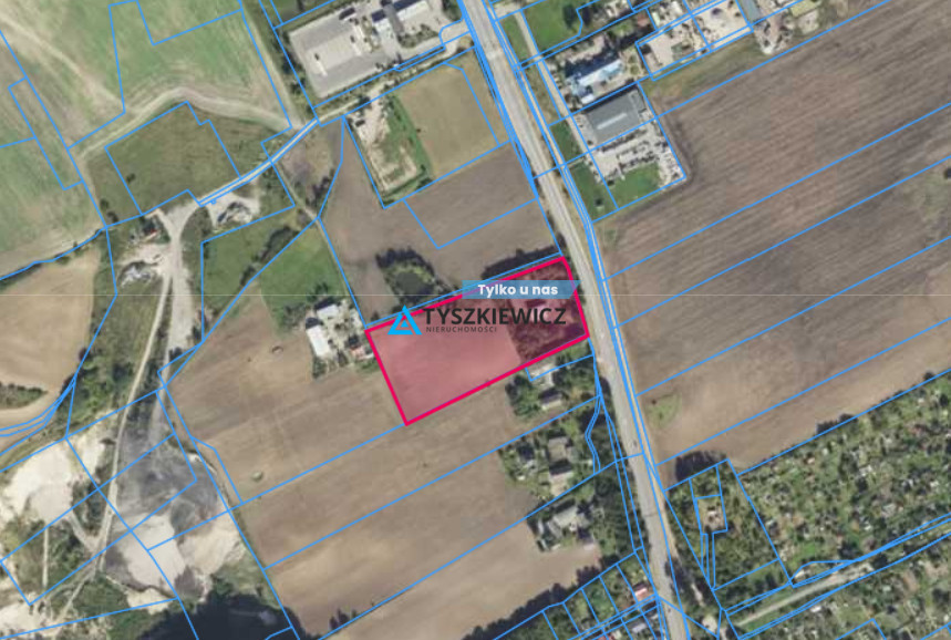 Nieruchomość inwestycyjna 1,7ha - Gniew - zdjęcie 1