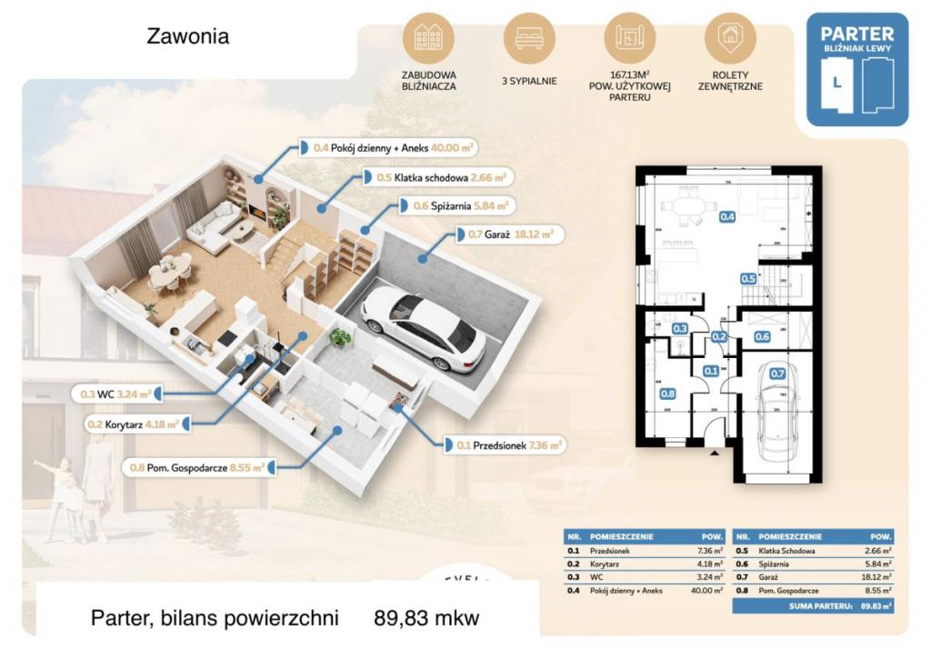 Luksusowy dom w pięknym, zielonym zakątku - zdjęcie 5