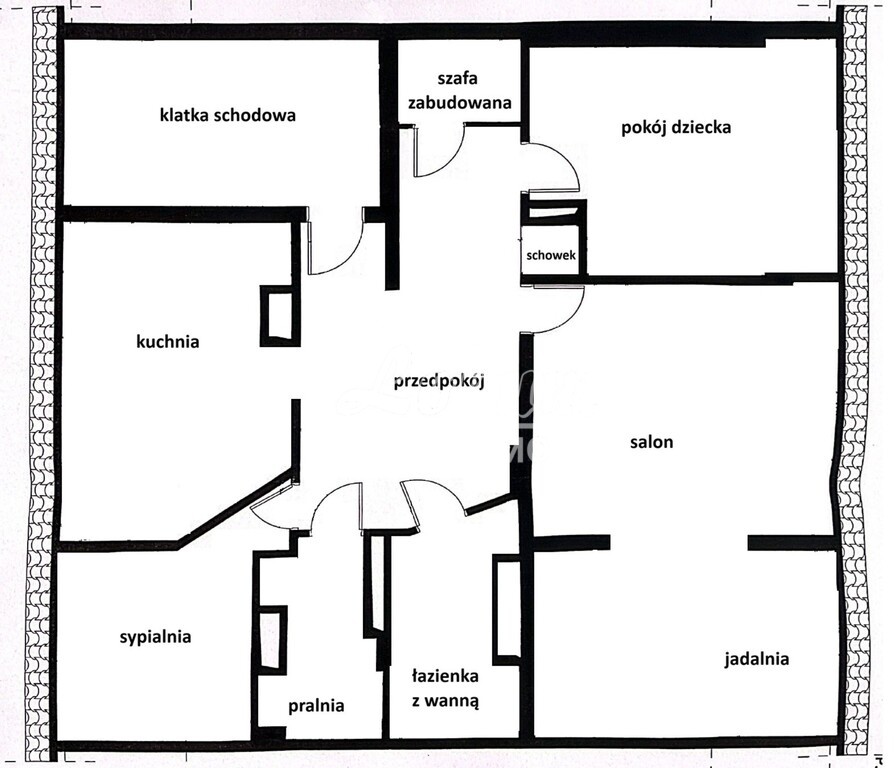 Mieszkanie 80,69 m², Szczecin, Śródmieście, Zaciszna - zdjęcie 2