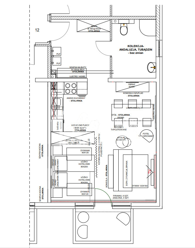 Mieszkanie 43,62&nbsp;m², Świnoujście, Zdrojowa - zdjęcie 10