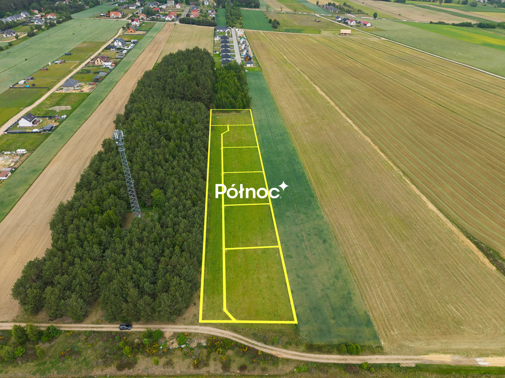 Działka budowlana 980&nbsp;m², Modzele-Skudosze - zdjęcie 2