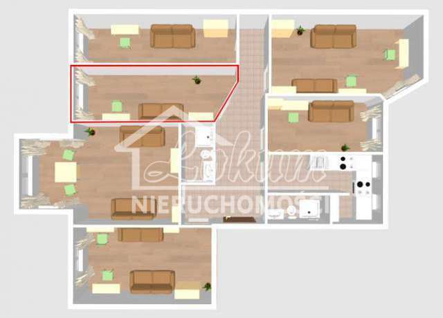 Mieszkanie 12&nbsp;m², Szczecin, Centrum, al. Piastów - zdjęcie 8